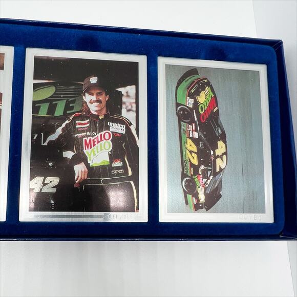 🎁 Card Dynamics Kyle Petty #42 Set of 5 Limited Edition Metal Trading Cards - Picture 5 of 5